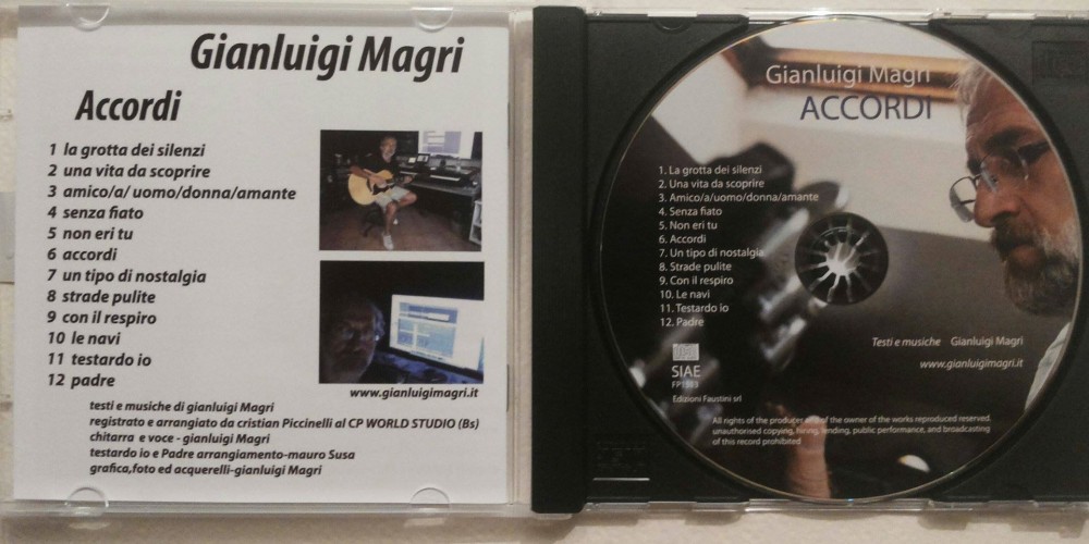 cd musicale &#8220;accordi&#8221; di gianluigi Magri