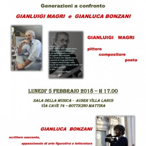 villa Labus- Botticino mattina-5 febbraio 2018 Gianluigi Magri e g.luca Bonzani