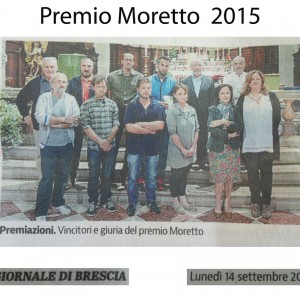 Artestrasse e premio Moretto 6-13settembre 2015